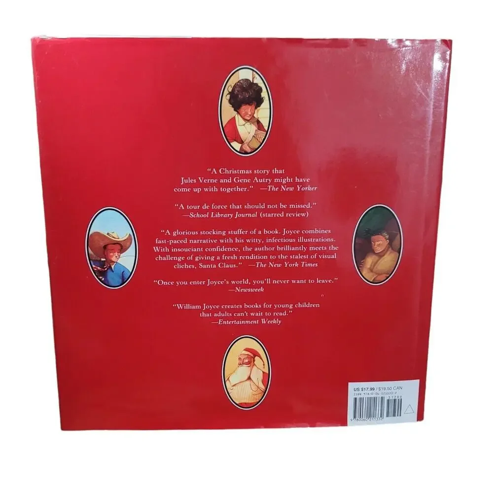 Santa Calls by William Joyce SIGNED/INSCRIBED 1993 Hardcover 1st Revised Ed